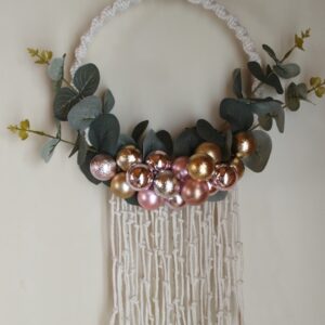 Makramee jõulu dekoratsioon